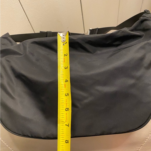 SANDRO OVERSIZED BELT BAG IN BLACK - Picture 14 of 15